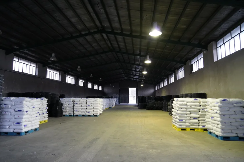 HDPE pipe loading for dispatch from Bukan Pipe factory