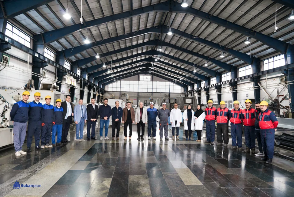 Manufacturing facility grounds at Bukan Pipe HDPE pipe factory