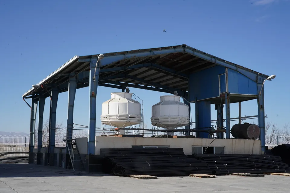 Production facility grounds at Bukan Pipe