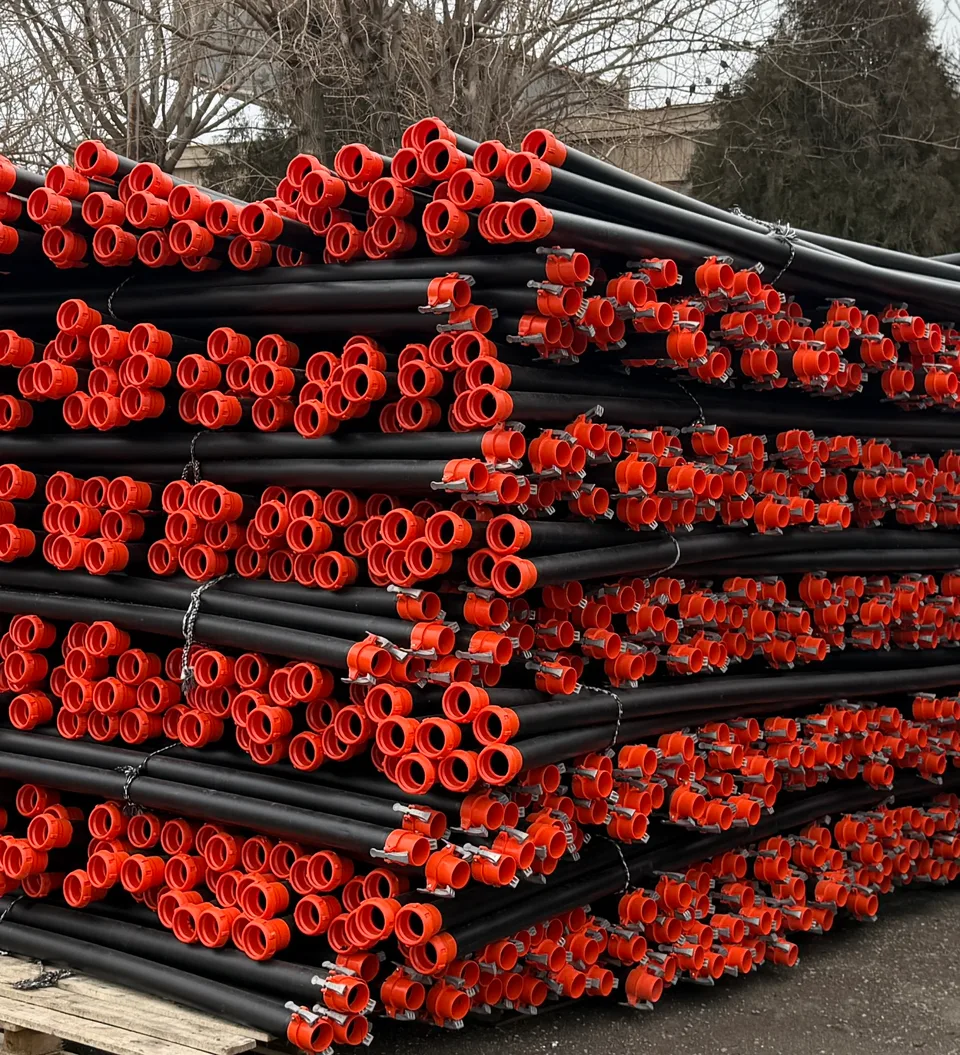 Manufacturing facility grounds at Bukan Pipe HDPE pipe factory