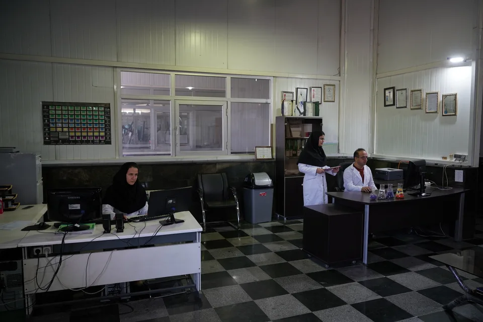 Quality control laboratory equipment at Bukan Pipe